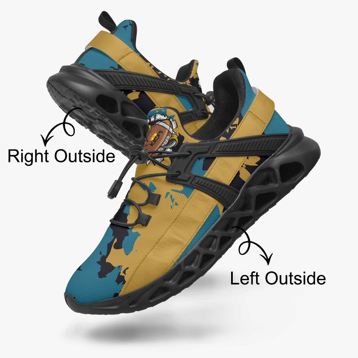 Kicxs JAC Camo Mesh Running Shoes