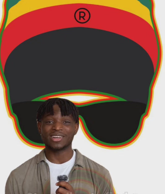 Rastaman Camo Unisex Zip Hoodie