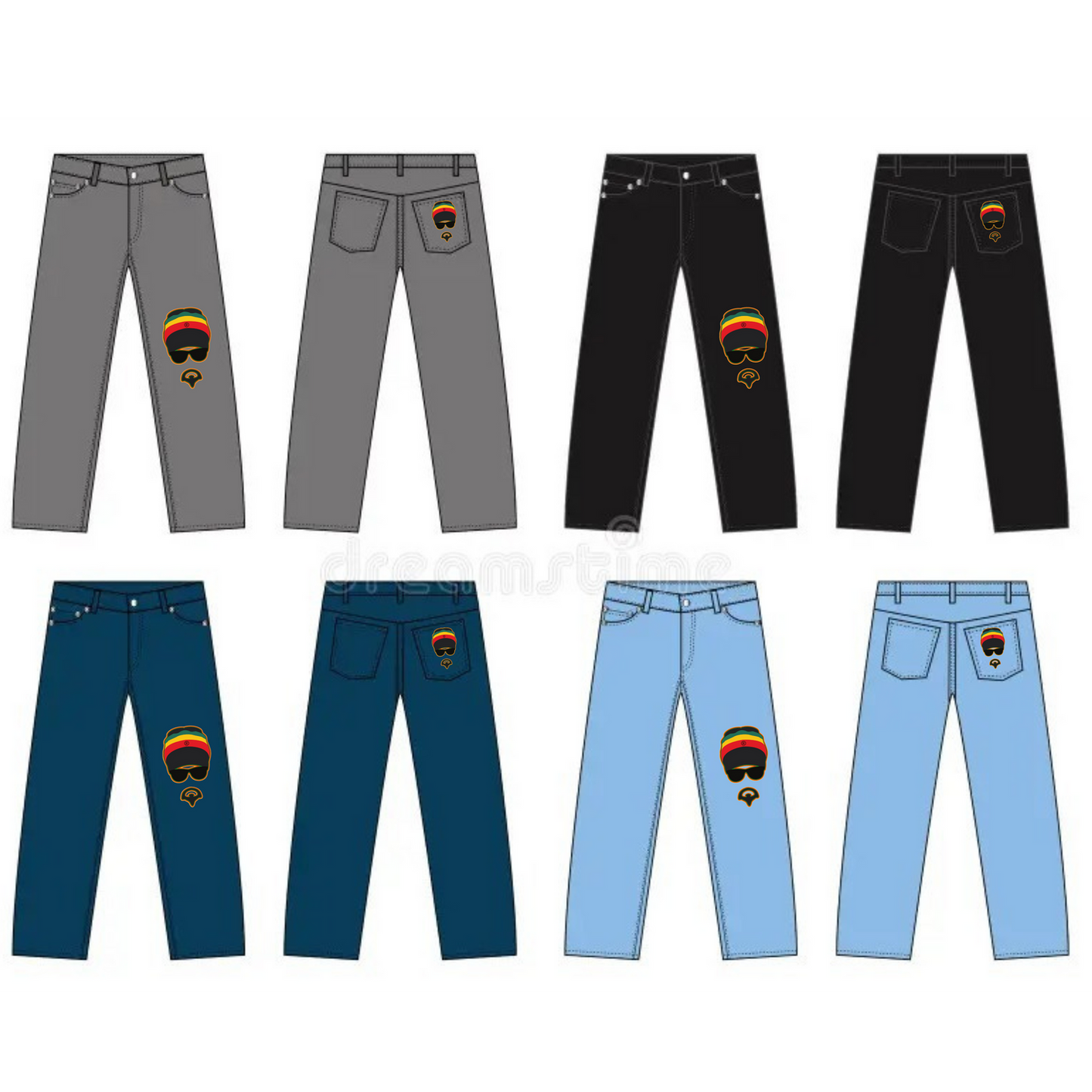 Rastaman Jeans