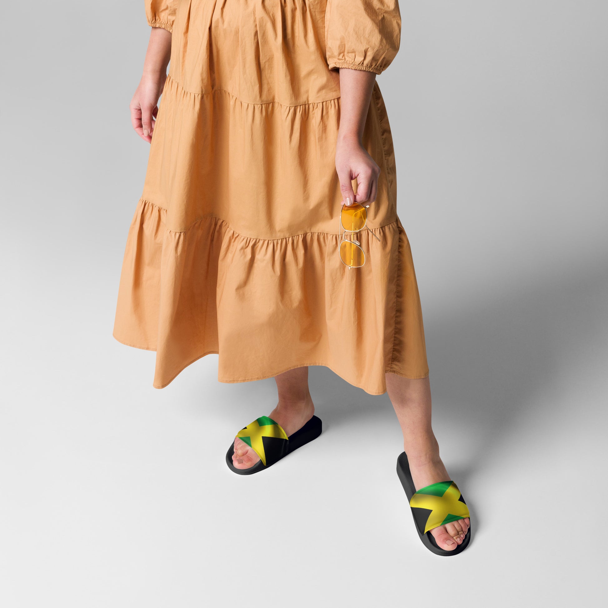 Jamaican Flag Women's slides