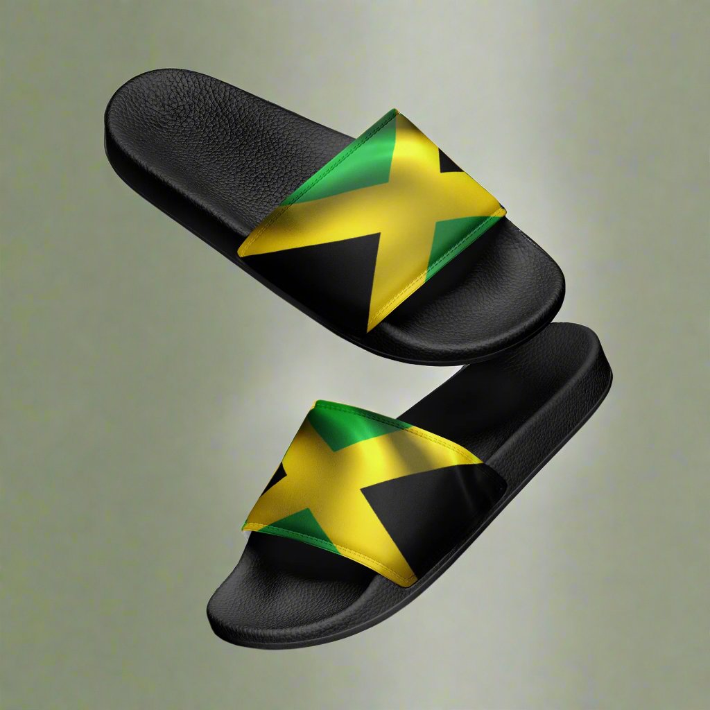 Jamaican Flag Women's slides