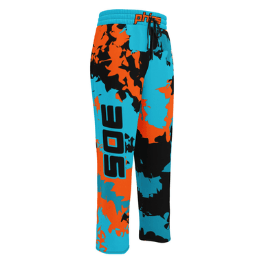 Phins 305 Wide-leg joggers - Aqua/Orange/Black 5