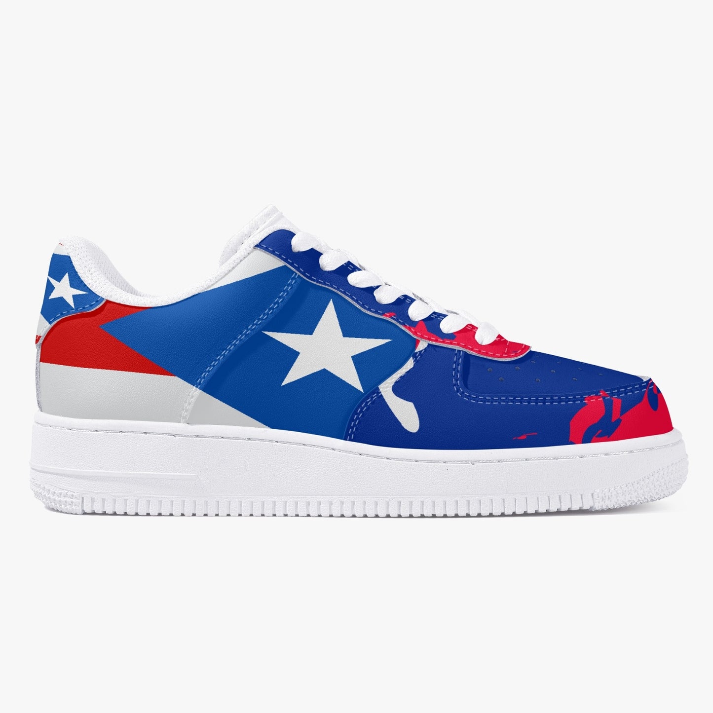 1Tweezy Air Puerto Rico Leather Sneakers