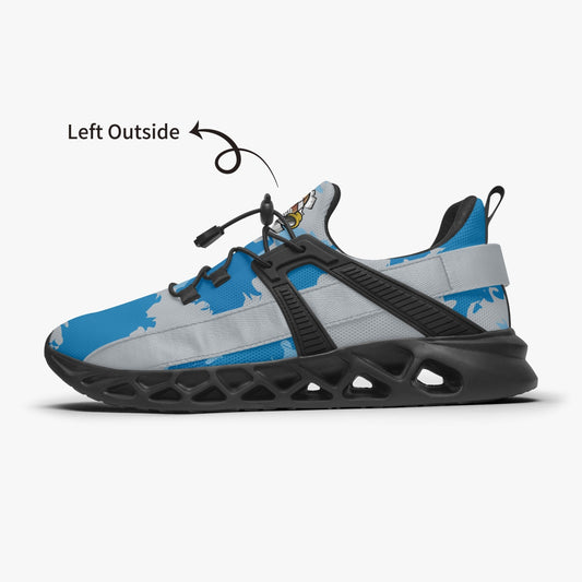 Kicxs DET Camo Mesh Running Shoes