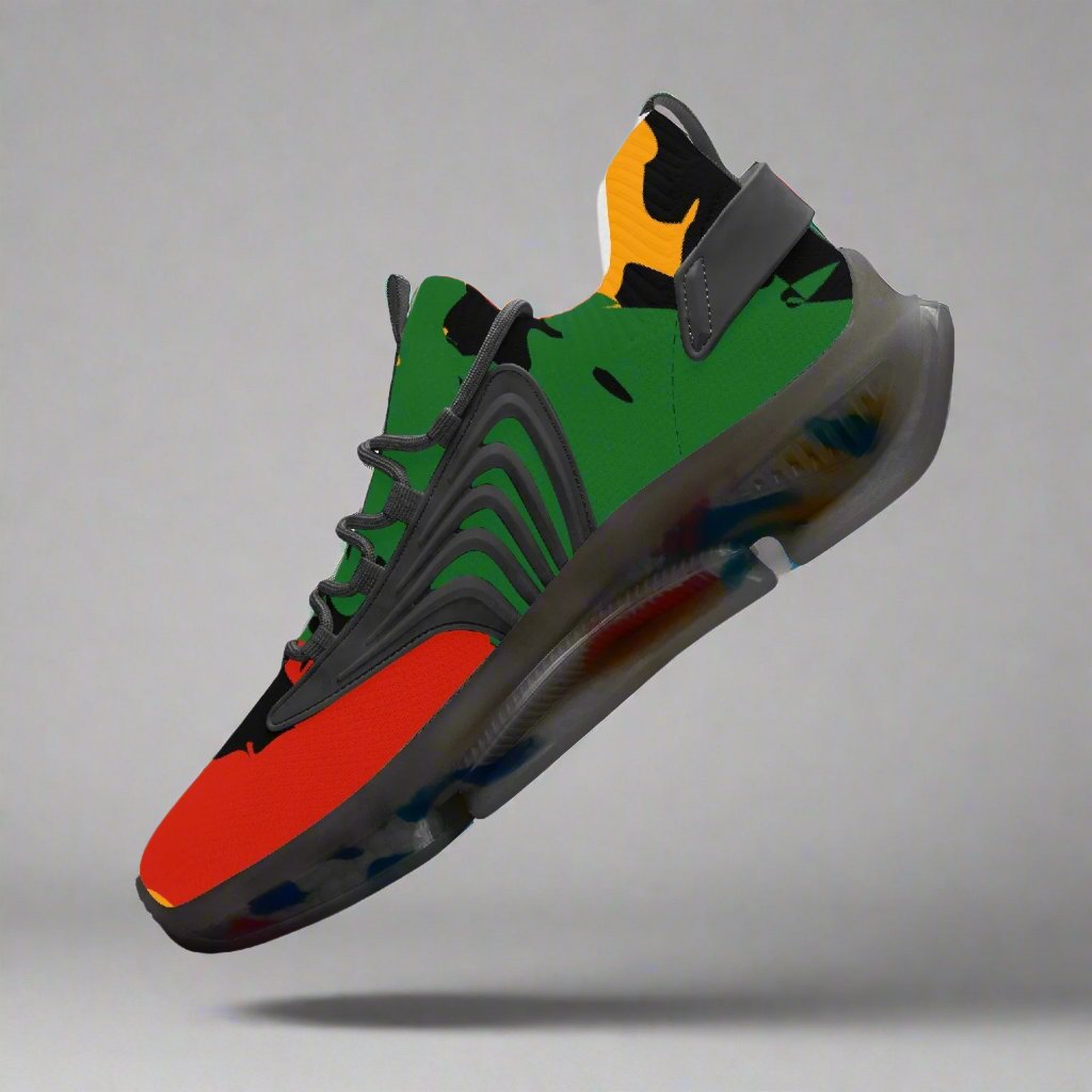 Rastaman Camo Max Sneakers - Black