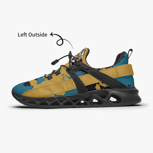 Kicxs JAC Camo Mesh Running Shoes