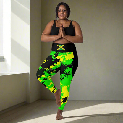 Jamaica Flag Leggings with pockets