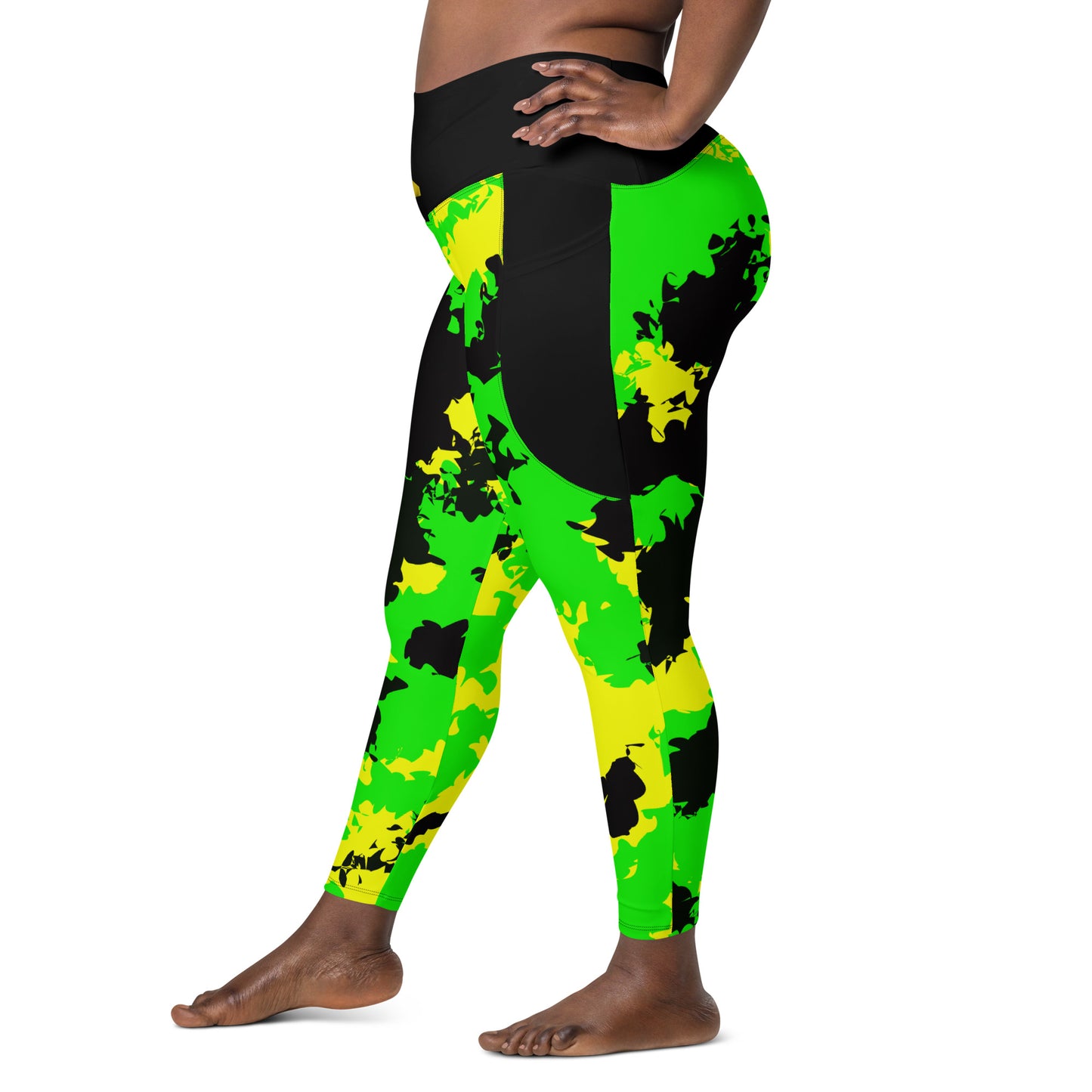 Jamaica Flag Leggings with pockets