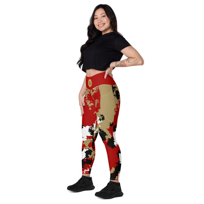 Kicxs SF Camo Leggings with pockets