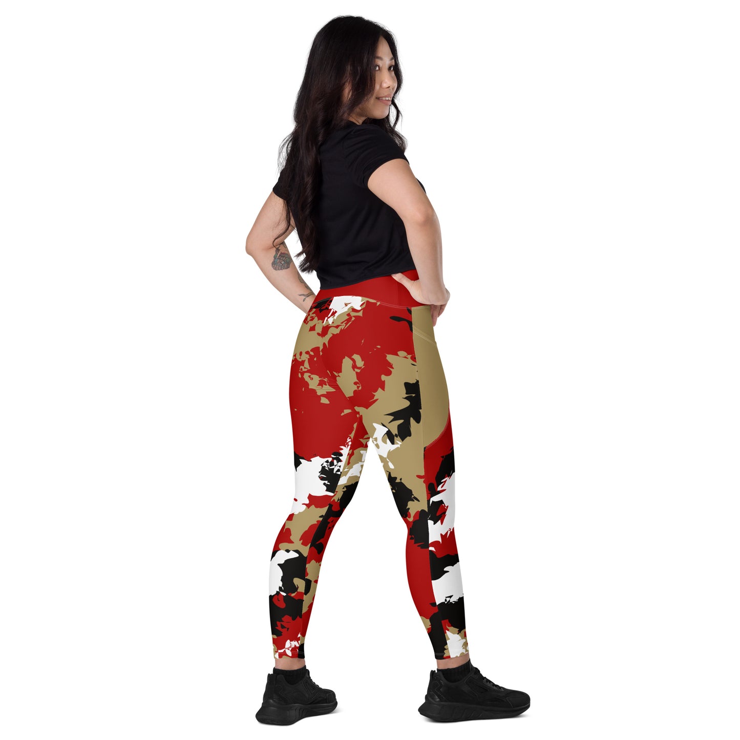 Kicxs SF Camo Leggings with pockets