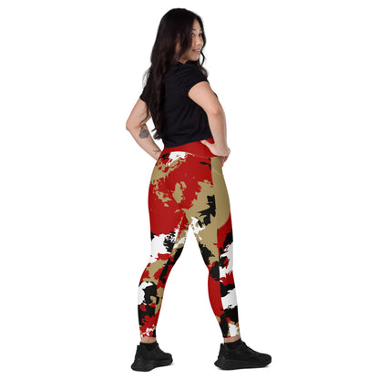 Kicxs SF Camo Leggings with pockets