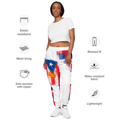 1Tweezy Apparel Puerto Rico Unisex Track Pants