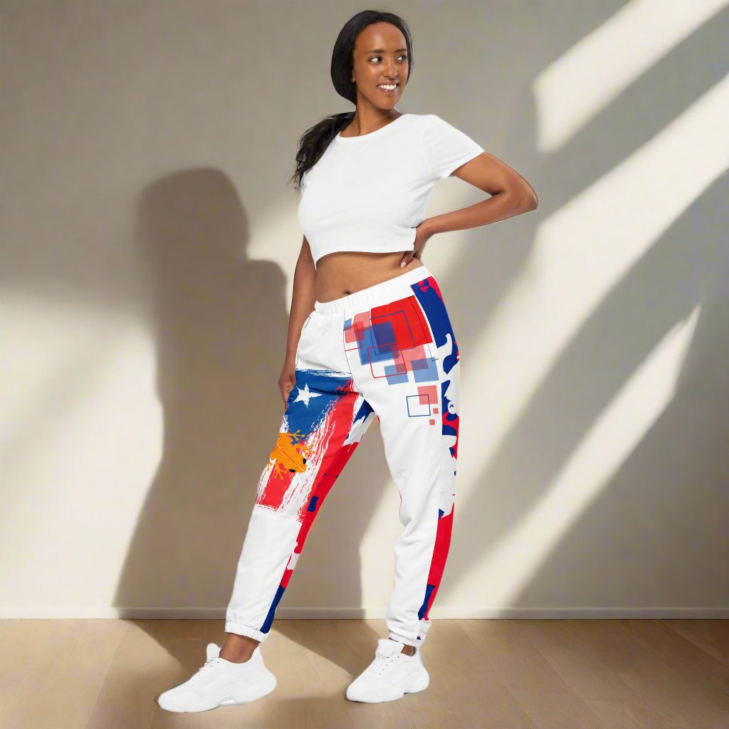 1Tweezy Apparel Puerto Rico Unisex Track Pants