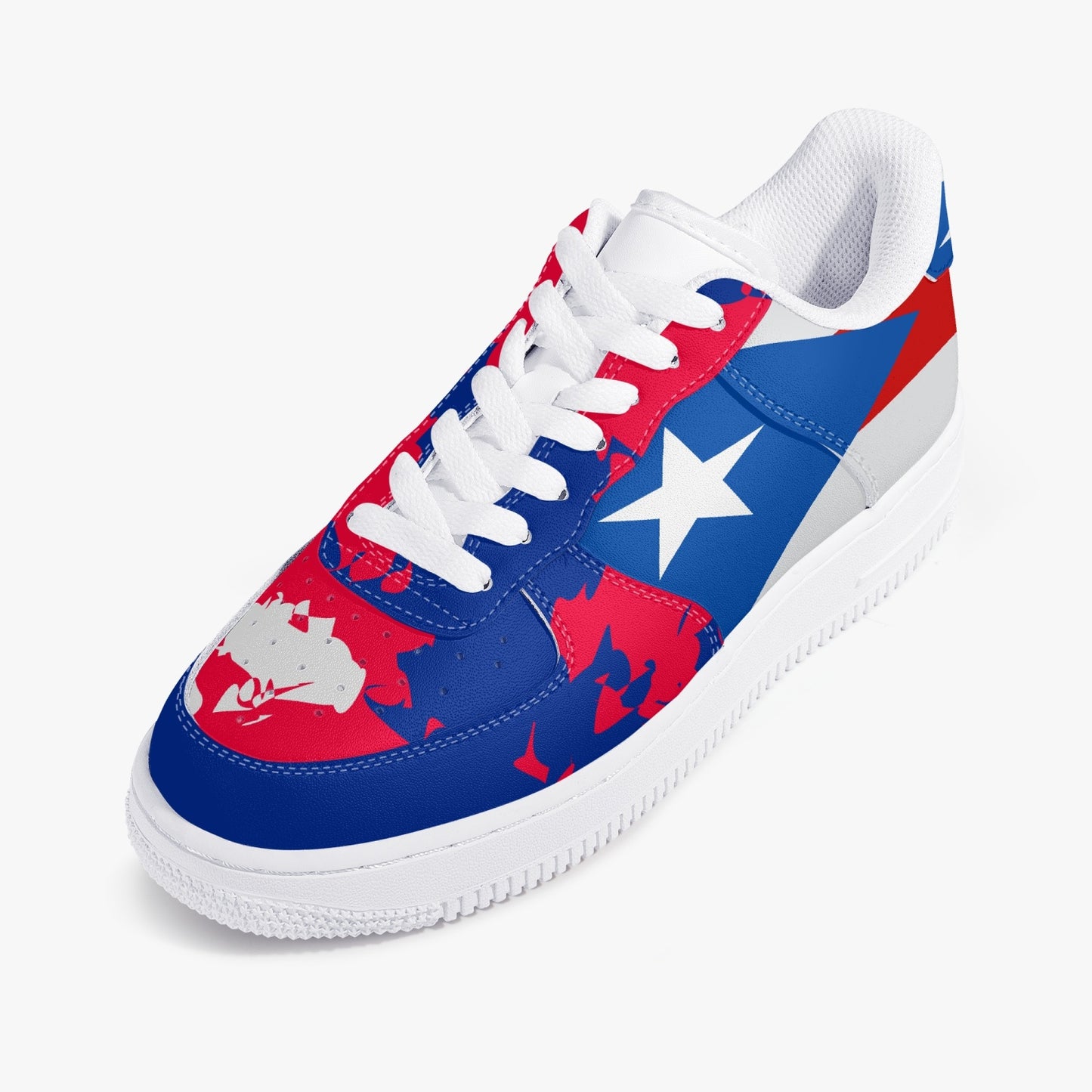 1Tweezy Air Puerto Rico Leather Sneakers